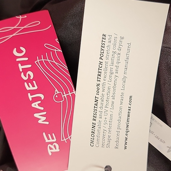 EQ Women's Barcelona One Piece Open Back Swimsuit/30. - Picture 9 of 10